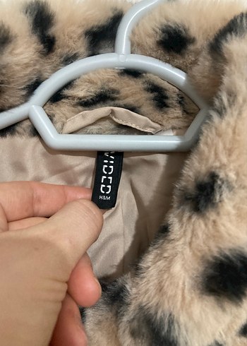 Leopar Desenli Kadın Suni Kürk Ceket - Görsel 3