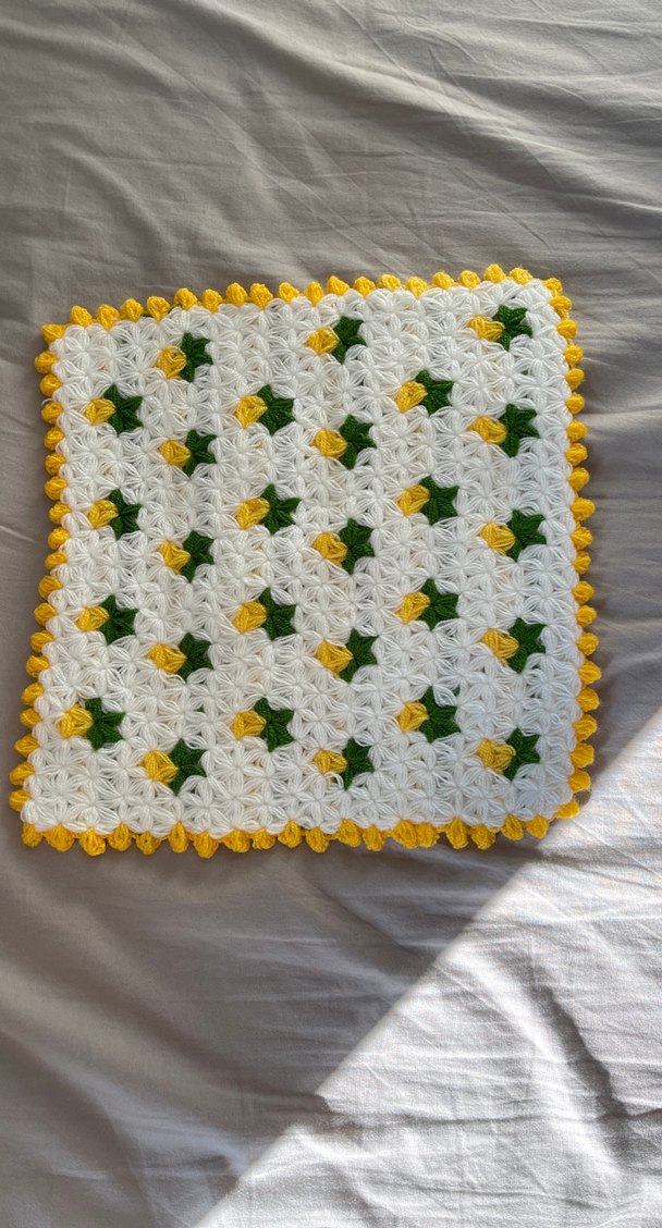 Renkli Örgü Banyo Lifi - Görsel 2