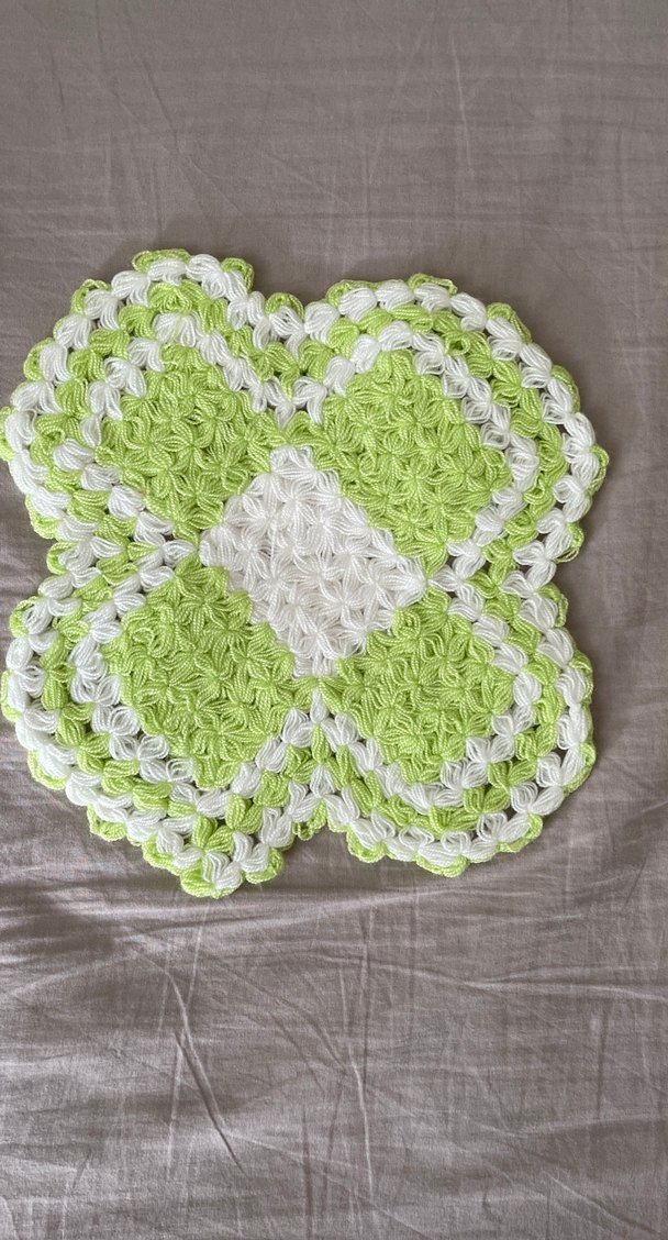 Açık Yeşil El Örgüsü Banyo Lifi - Görsel 2