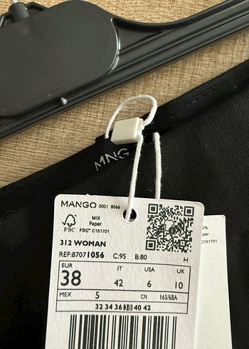 Mango kadın yün karışımlı pantolon - Görsel 4