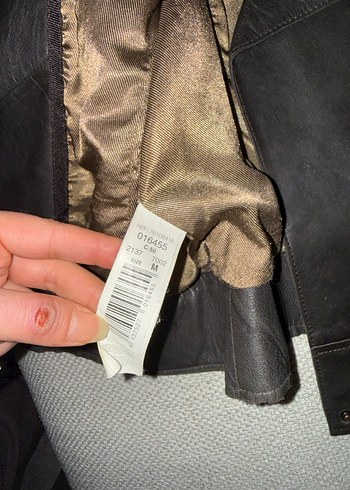 Mango deri ceket - Görsel 6