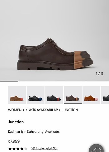 Camper deri bağcıklı - Görsel 6