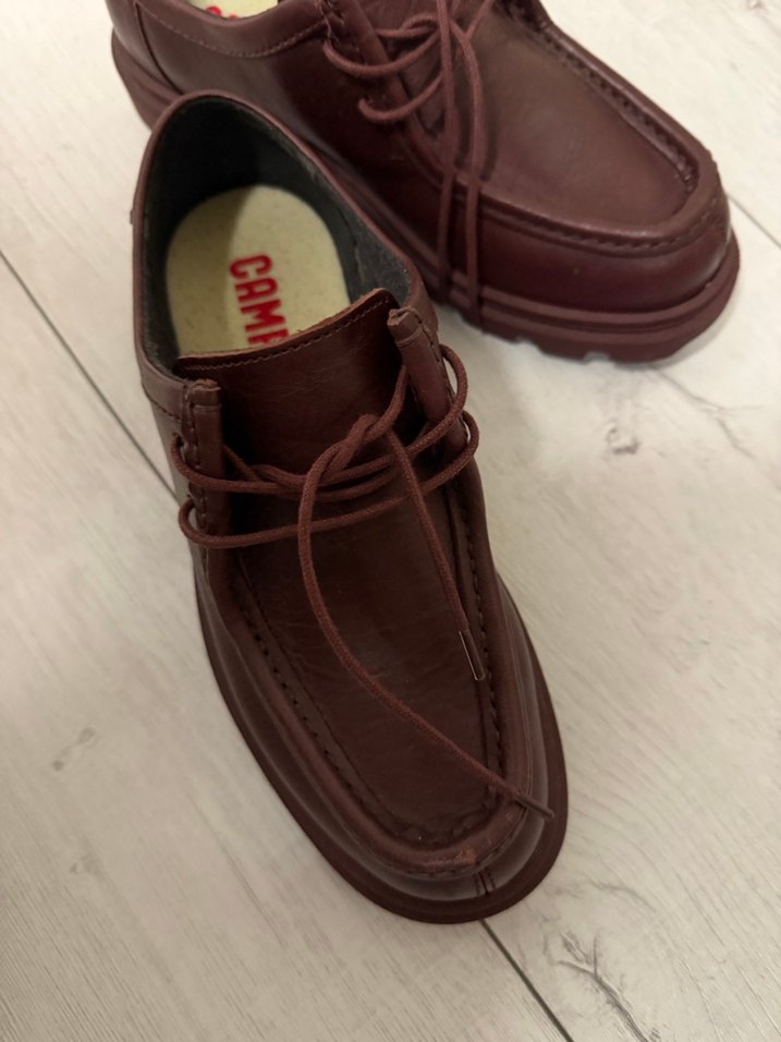 Camper deri bağcıklı - Görsel 5