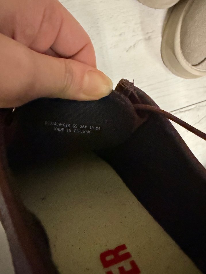 Camper deri bağcıklı - Görsel 4