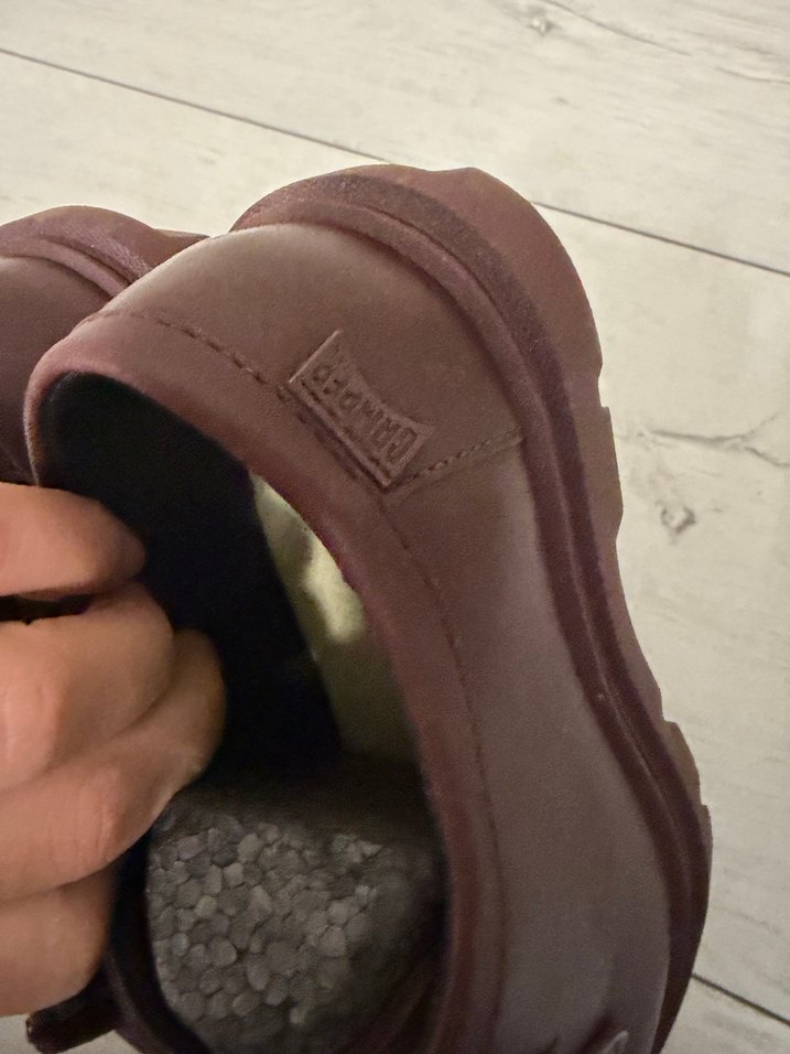 Camper deri bağcıklı - Görsel 3