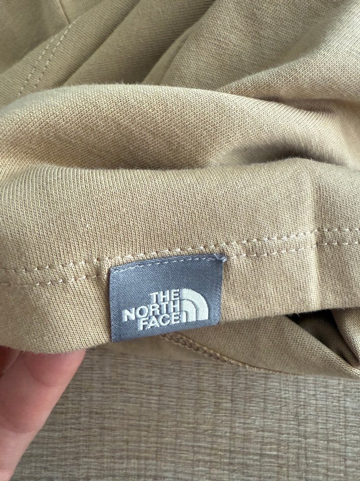 The North Face kadın Bej Baskılı Tişört - Görsel 5