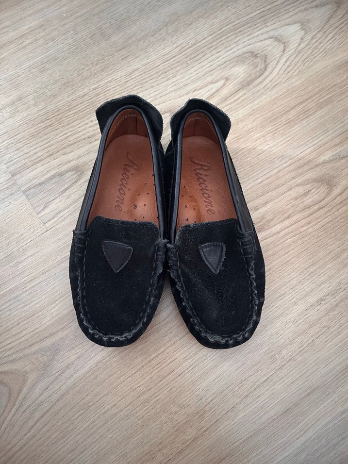 Siyah Süet Tokalı Erkek Çocuk Ayakkabısı - Görsel 4