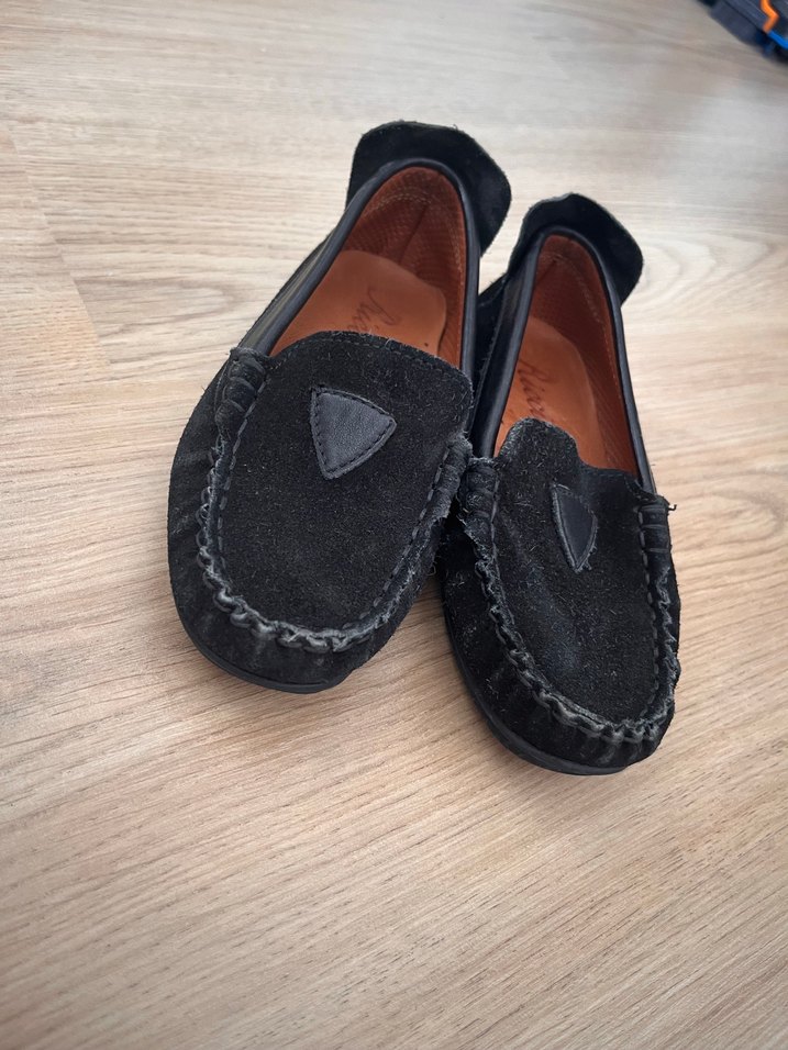 Siyah Süet Tokalı Erkek Çocuk Ayakkabısı - Görsel 3