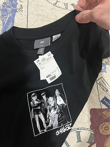 H&M HM SIYAH TİŞÖRT