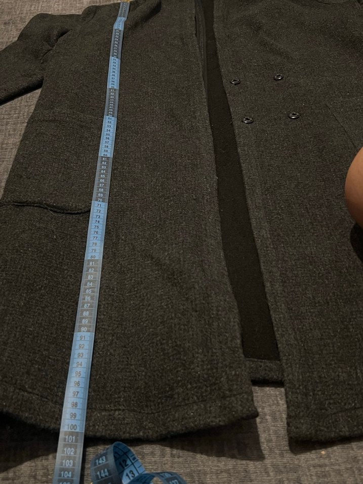 Unisex Koton Uzun Kapüşonlu Kaban Palto - Görsel 2