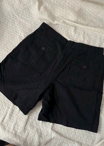 Grunge Y2k Siyah Şort - Görsel 4