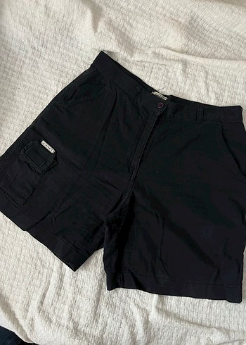 Grunge Y2k Siyah Şort - Görsel 2