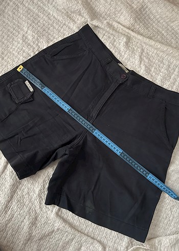 Grunge Y2k Siyah Şort - Görsel 7