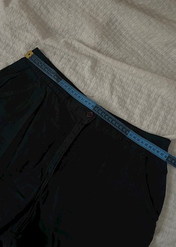 Grunge Y2k Siyah Şort - Görsel 6