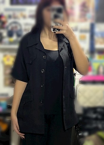 Bel Daraltmalı Kemerli Gömlek Gotik - Görsel 4