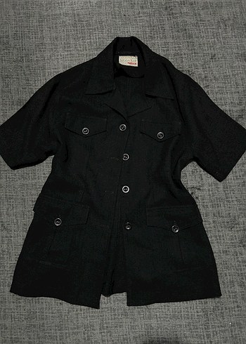 Bel Daraltmalı Kemerli Gömlek Gotik - Görsel 5