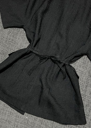 Bel Daraltmalı Kemerli Gömlek Gotik - Görsel 2