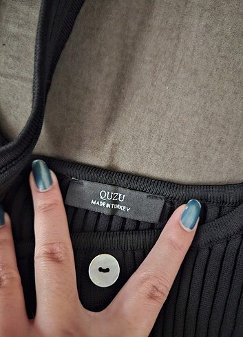 Quzu Crop Bluz - Görsel 3