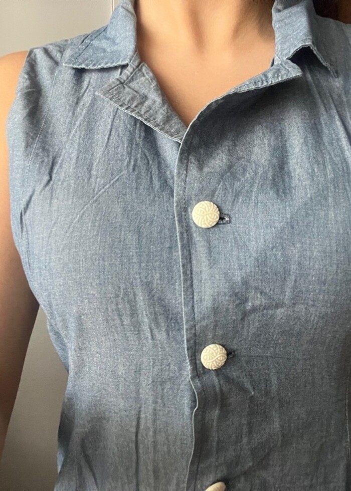 Grunge Y2K Kot elbise - Görsel 5