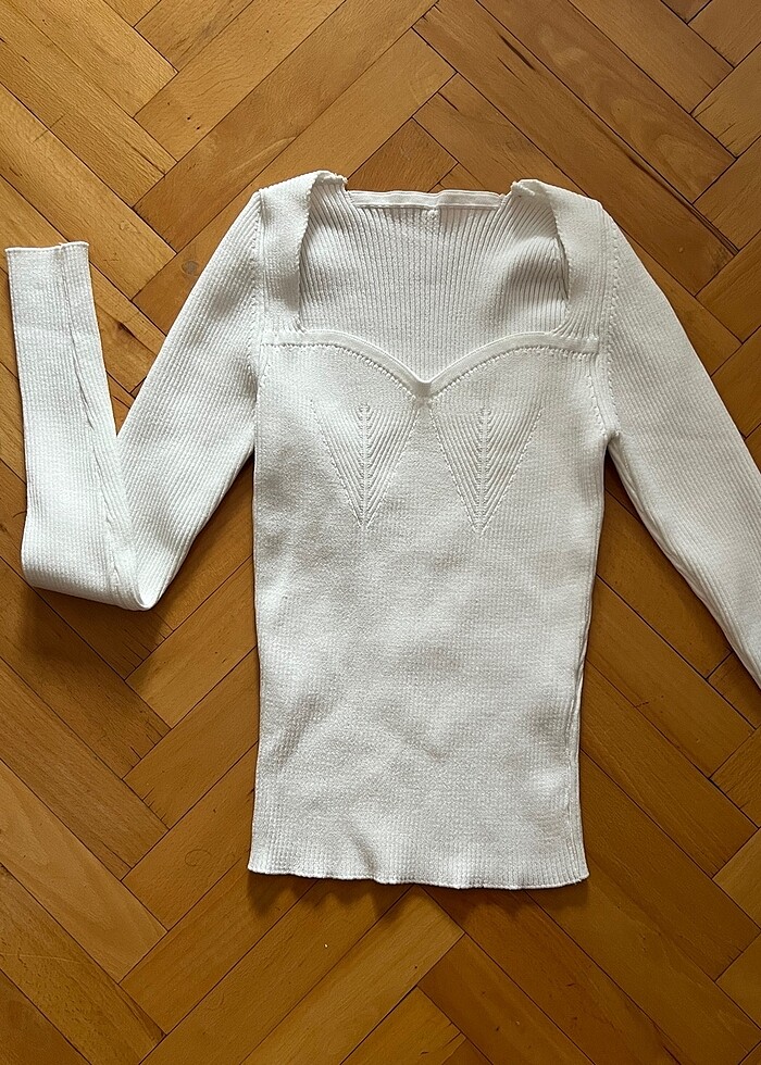 Coquette Beyaz Bluz - Görsel 2