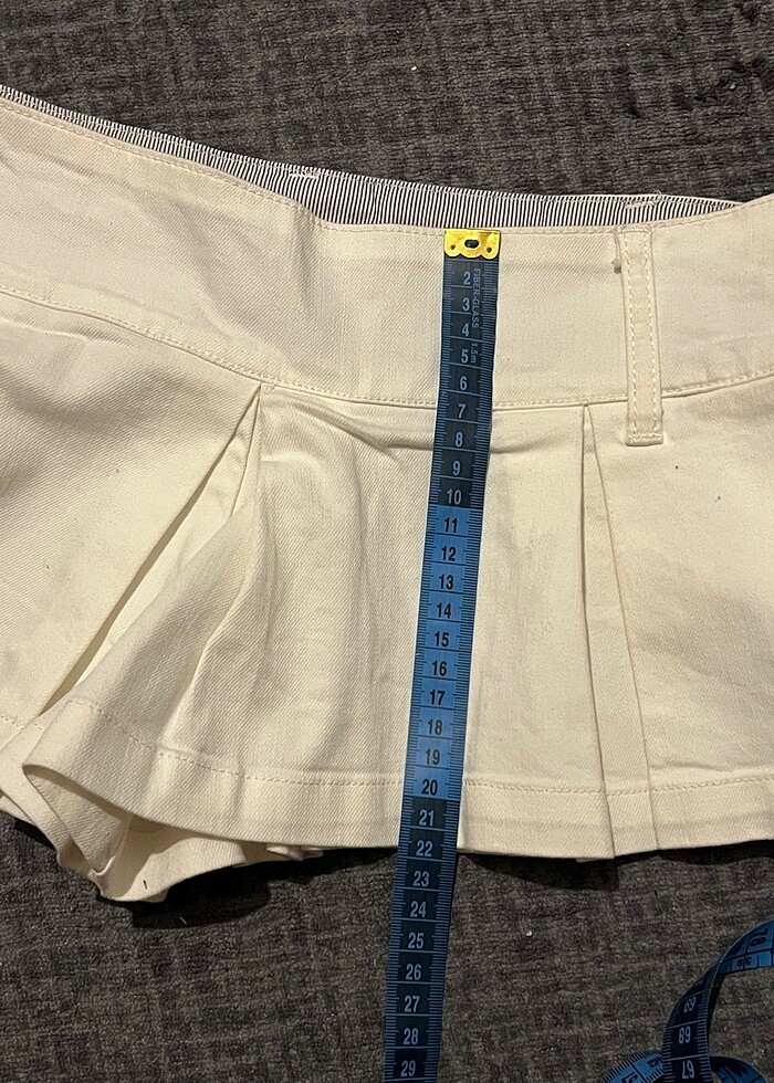 Mini Pileli Şort Etek Coquette Gotik Y2k Fairycore - Görsel 4