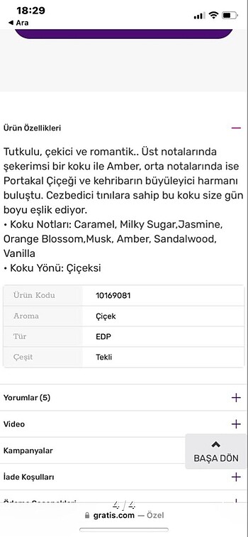  Beden Renk la monde romance parfum