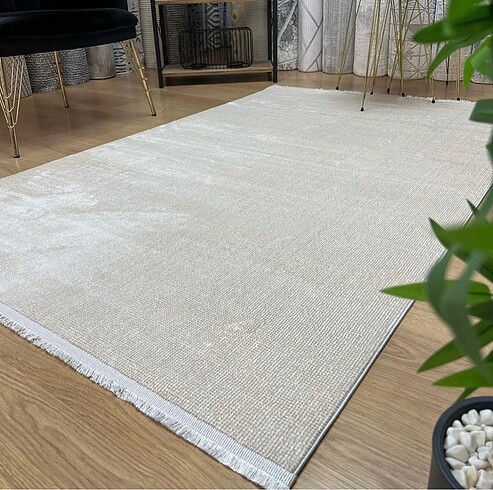 Saten Bambu Kaymaz Tabanlı Halı 80x150