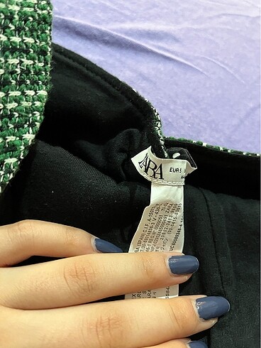 s Beden yeşil Renk Zara bluz