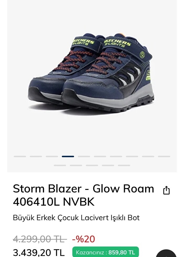 Skechers çocuk bot - Görsel 4