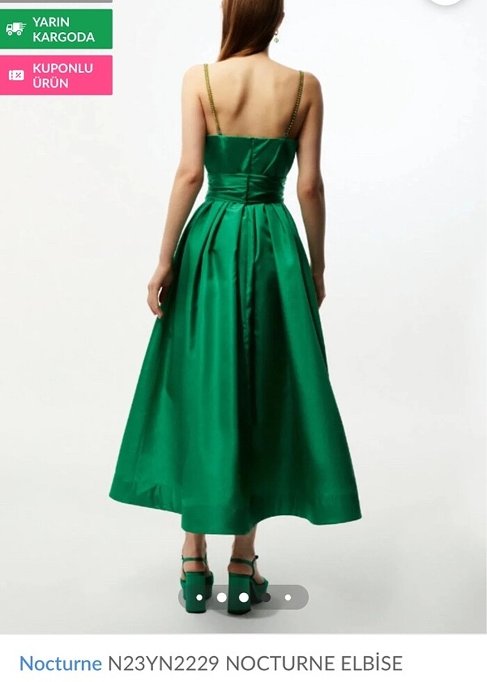 Nocturne elbise - Görsel 3