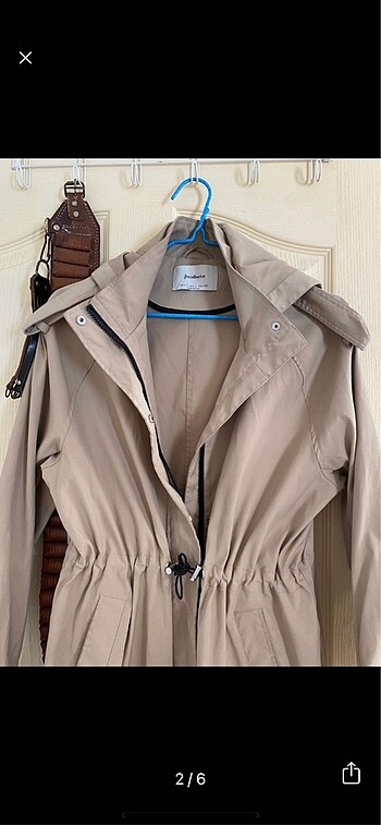 m Beden camel Renk Trenchcoat