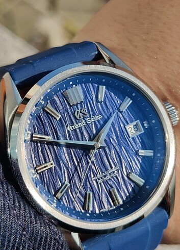 Beden mavi Renk Grand Seiko mod Kol Saati