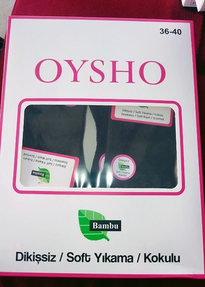 Bayan bambu çorap - Görsel 4