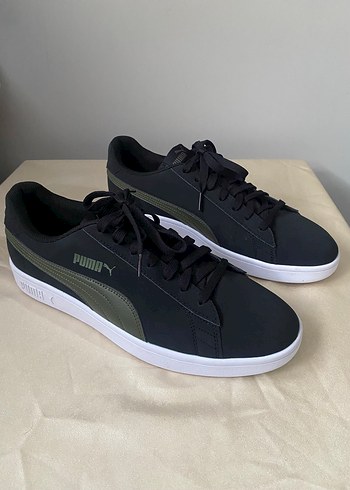 45 Beden Siyah Puma Erkek Spor Ayakkabı