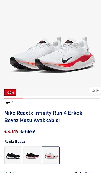 Nike infinity run 4
