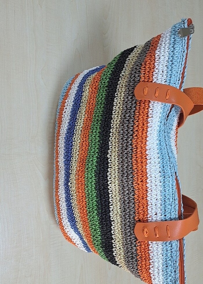 El örmesi canta (kağıt ip) - Görsel 4