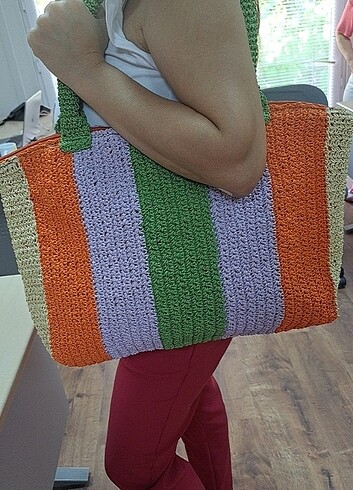 El örme çanta  - Görsel 9