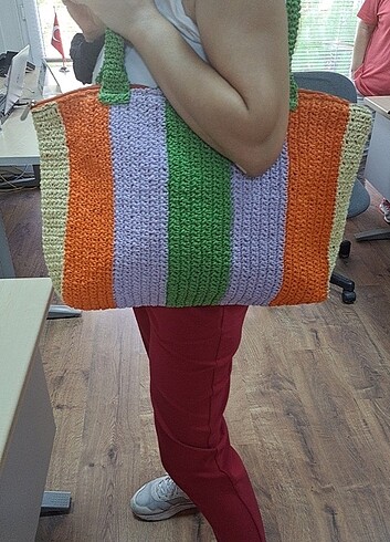 El örme çanta  - Görsel 10