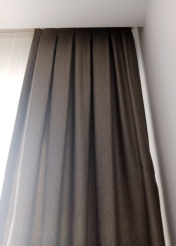 pileli 4 adet fon perde - Görsel 3