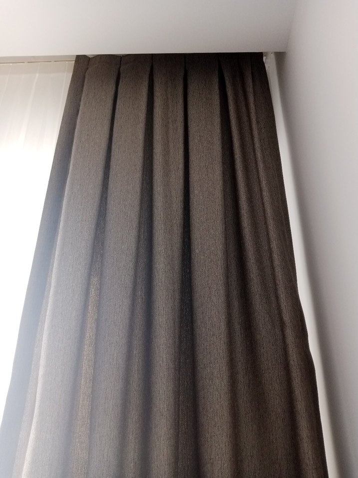 pileli 4 adet fon perde - Görsel 3