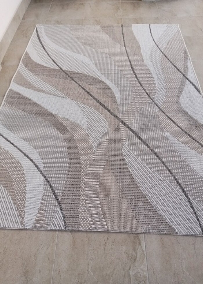 4metre kare İskandinav halı - Görsel 3