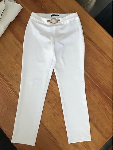 m Beden beyaz Renk M beden toparlayıcı pantolon