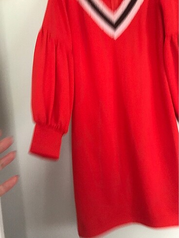 Robin Kırmızı günlük 38 beden elbise sıfır ürün