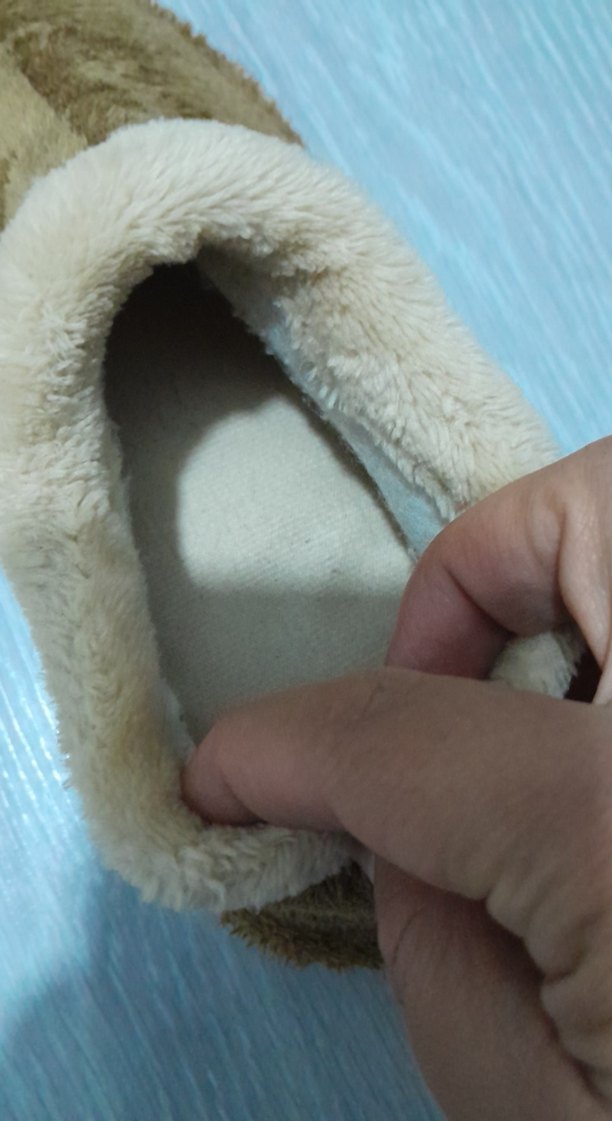 Kahverengi Erkek Peluş Ev Terliği - Görsel 3