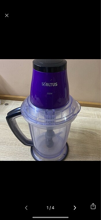 Altus 4 bıçaklı büyük hazneli rondo