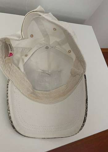 Payetli Beyaz Kadın Şapka - NYC Girl - Görsel 2
