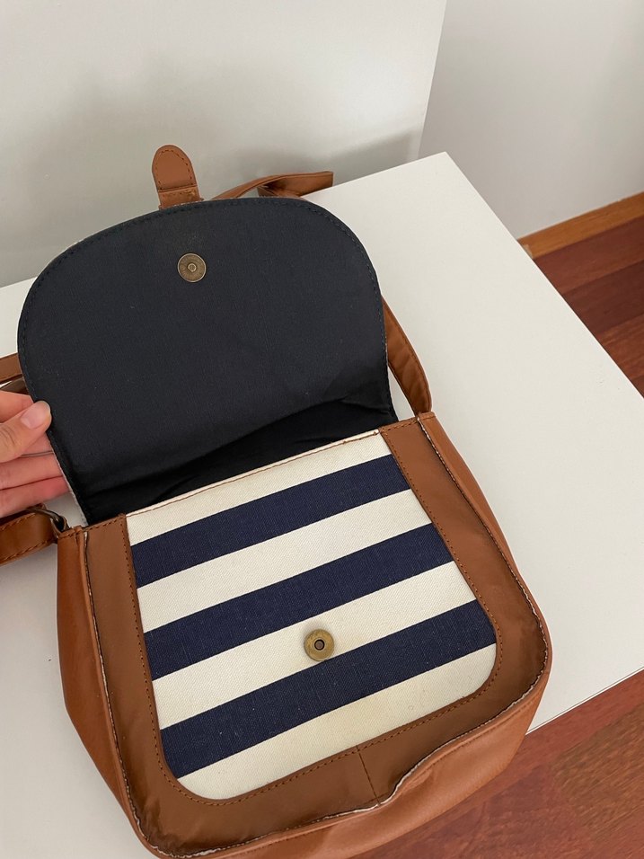 Siyah Deri Kadın Clutch Çanta - YES Baskılı - Görsel 5