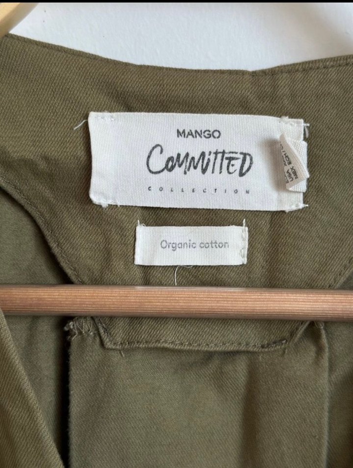 Kadın Haki Vintage Uzun Tulum Fermuarlı - Görsel 5