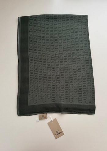  Beden monogram floş şal carell etiketli