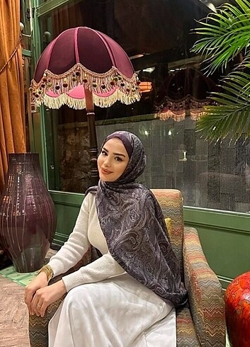 Carell etiketli şal Nilla pamuk model